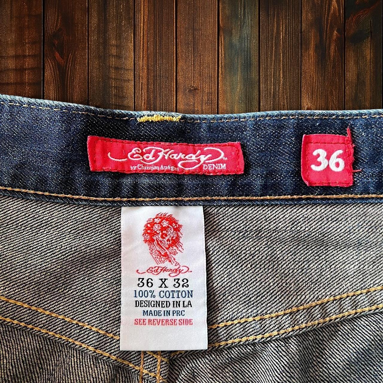 (W36 L32) Ed Hardy Jeans