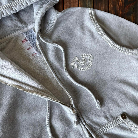 (size m) true religion hoodie
