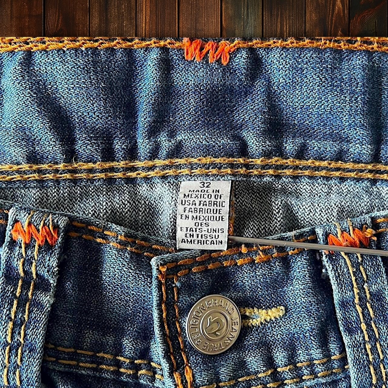 (w32 l34) true religion jeans
