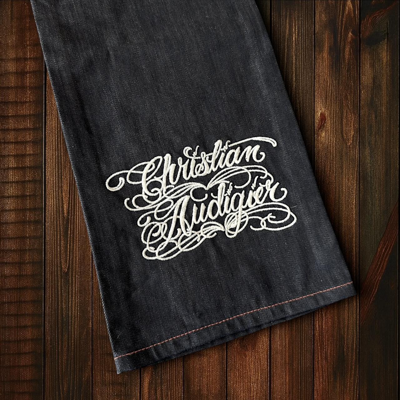 (W33 L32) Christian Audigier Jeans