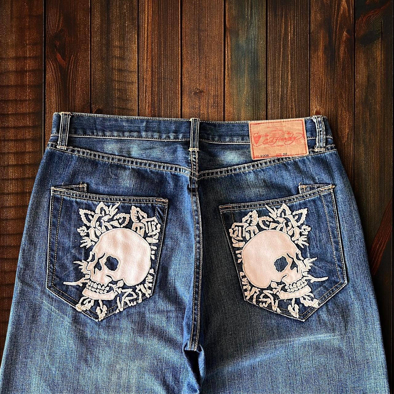 (W36 L32) Ed Hardy Jeans