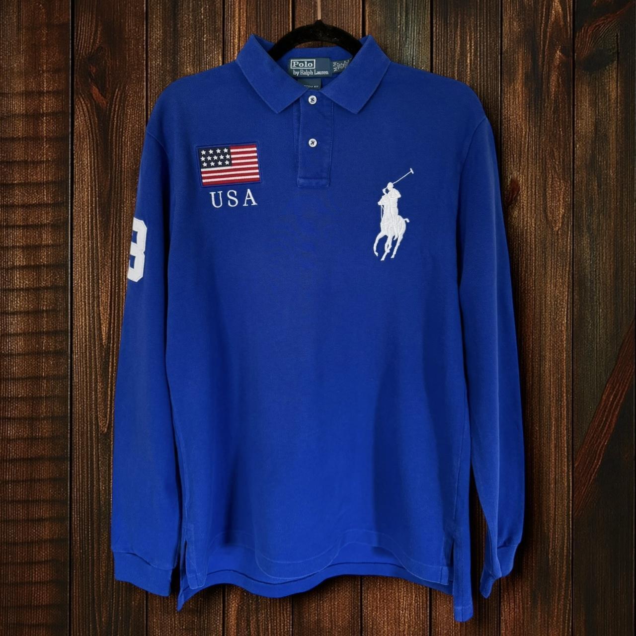 (SIZE M) Ralph Lauren Long Sleeve Polo