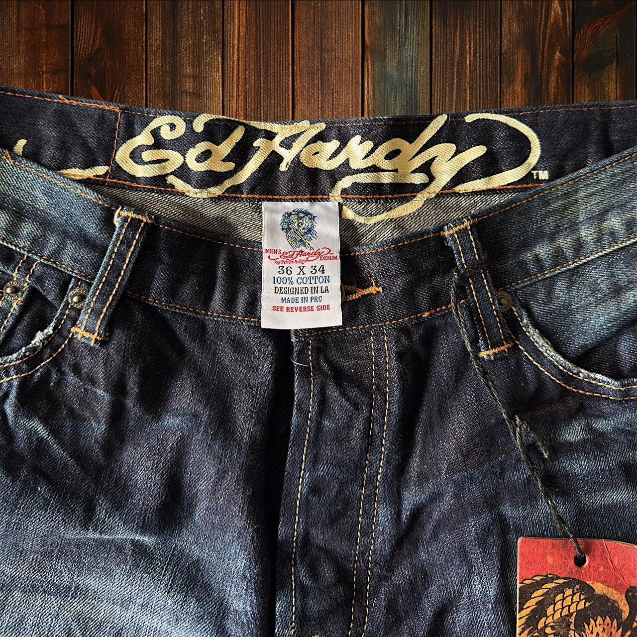 (W36 L34) Ed Hardy Jeans