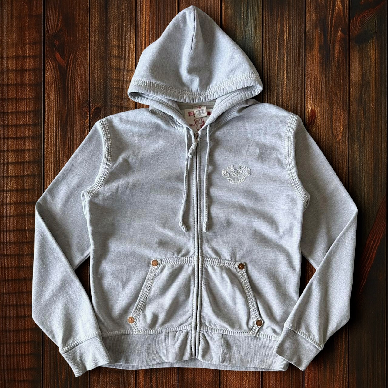 (size m) true religion hoodie