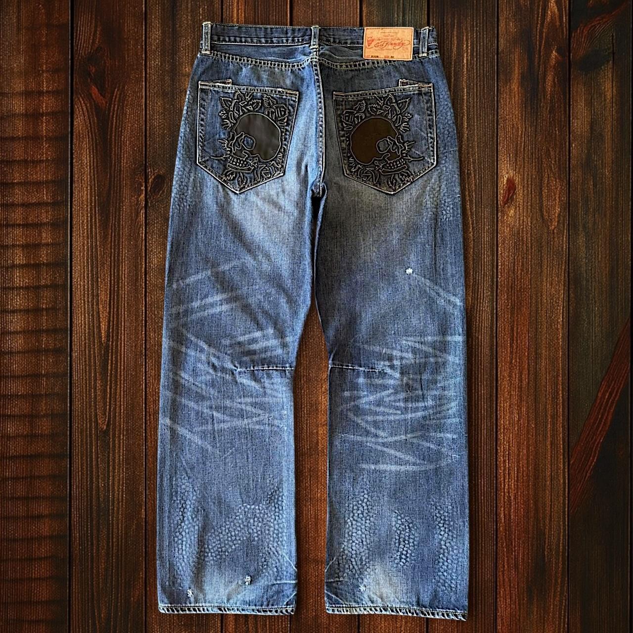 (W36 L32) Vintage Ed Hardy Jeans