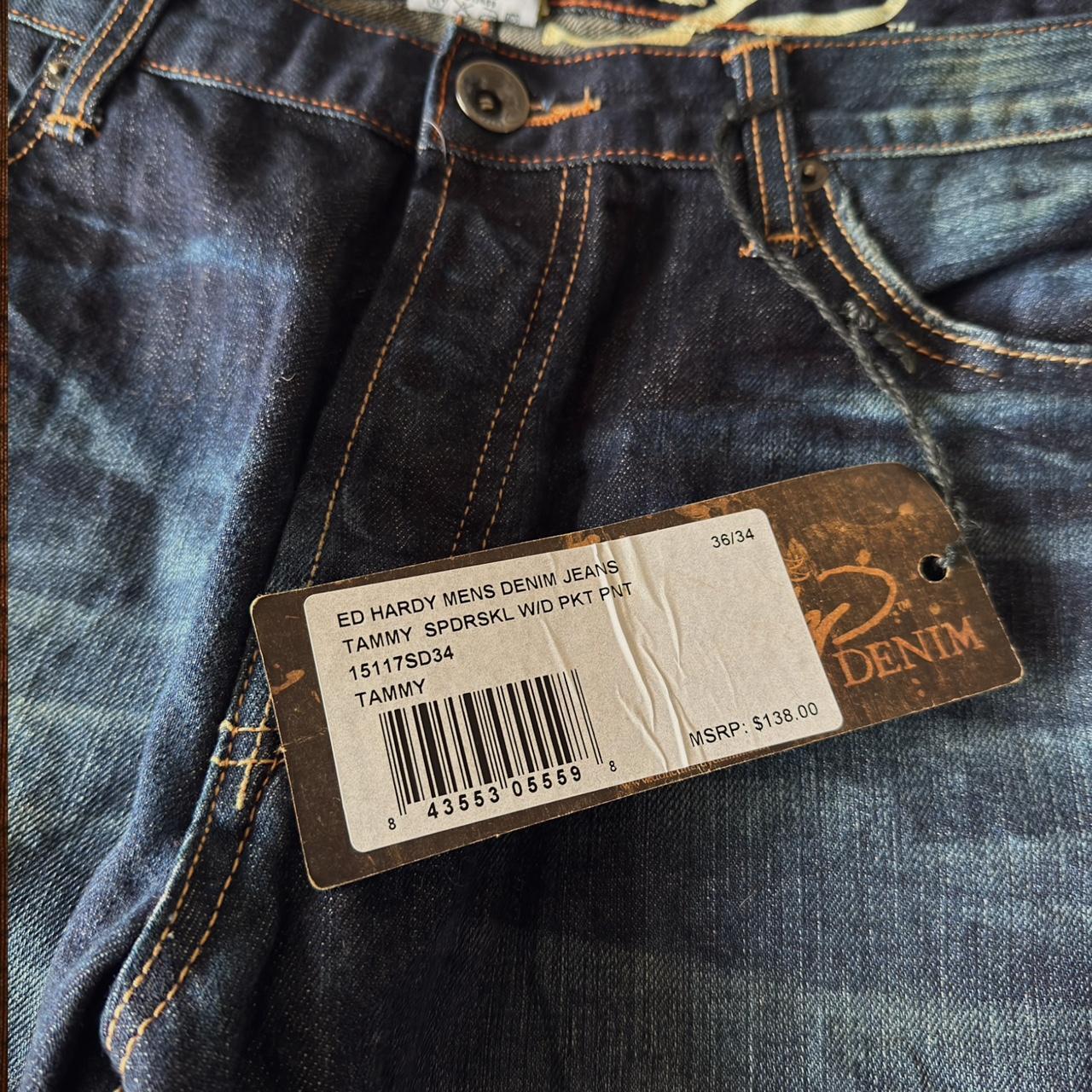 (W36 L34) Ed Hardy Jeans