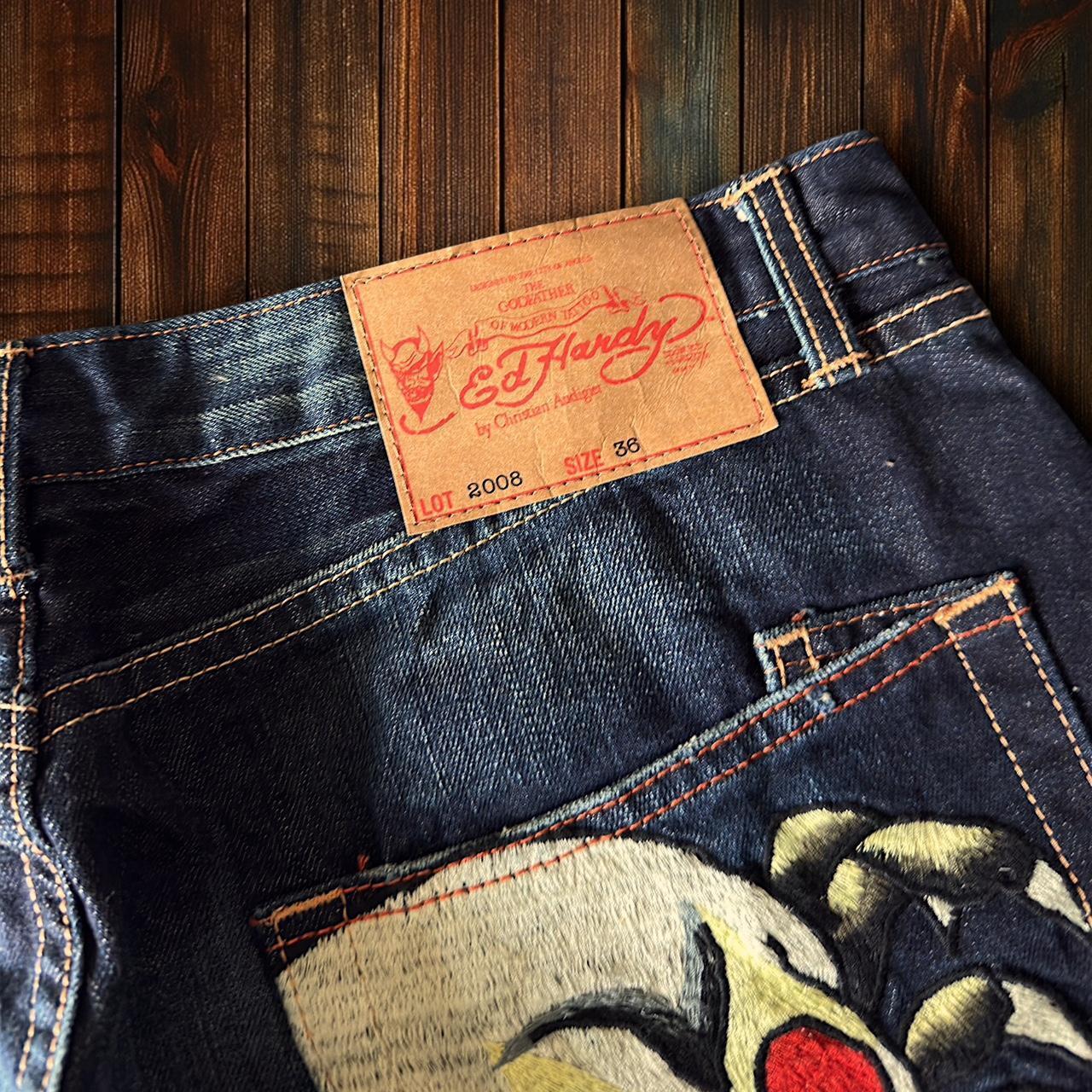 (W36 L34) Ed Hardy Jeans