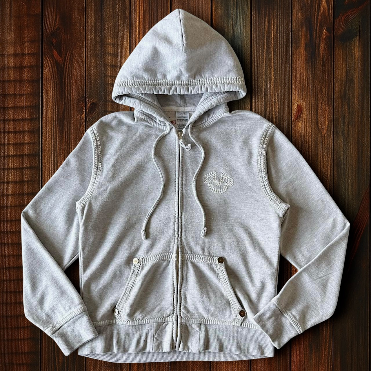 (size m) true religion hoodie