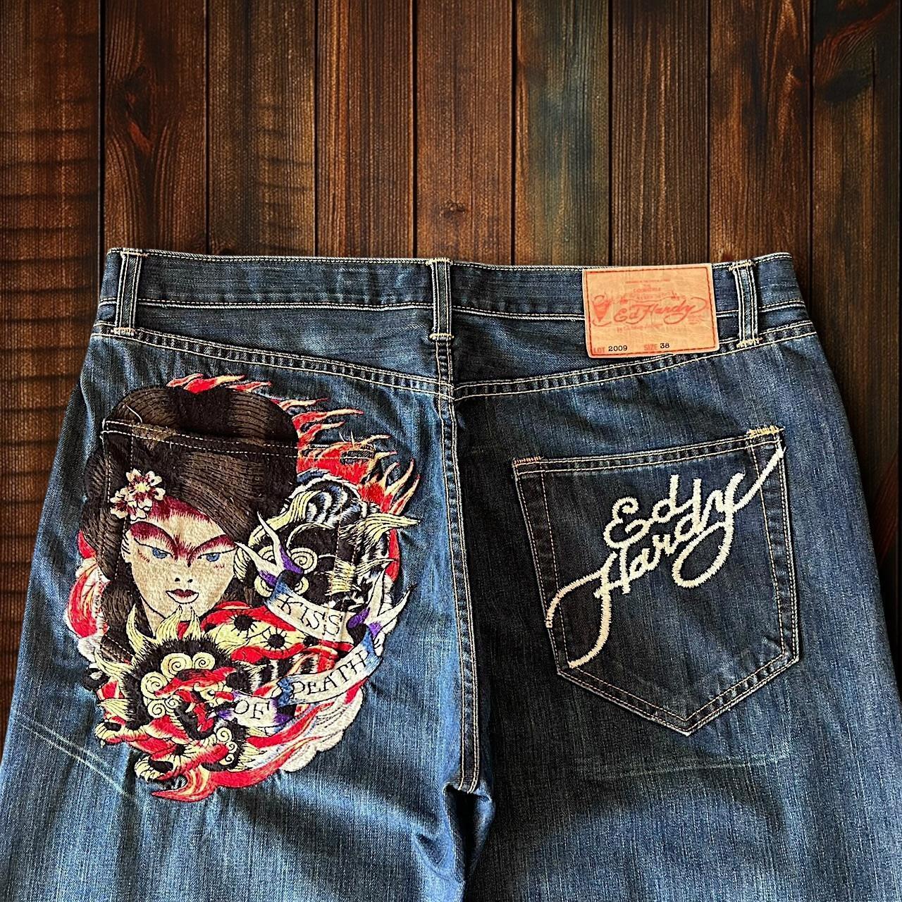 (W38 L34) Ed Hardy Jeans