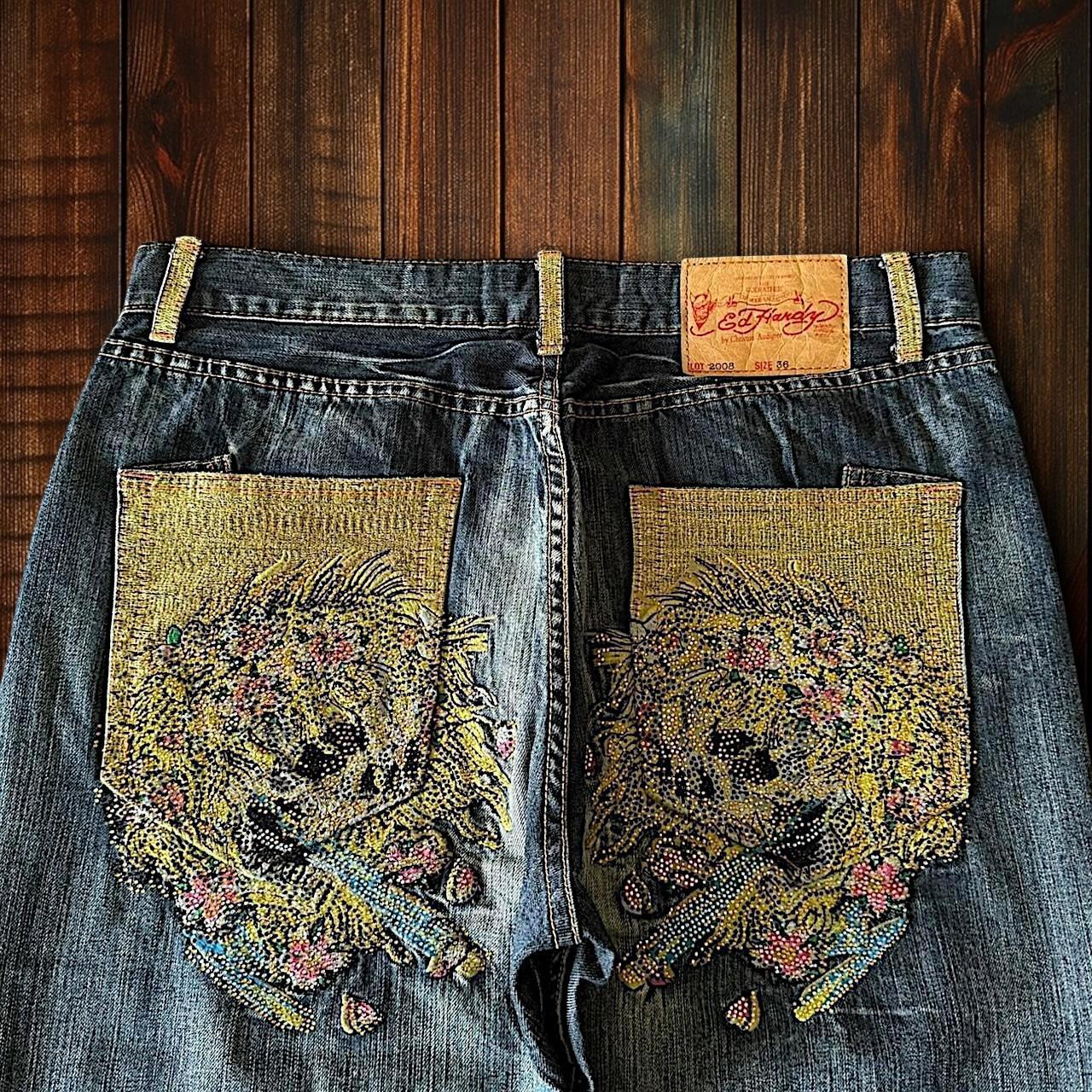(W36 L33) Ed Hardy Jeans