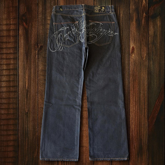 (W36 L32) Christian Audigier Jeans