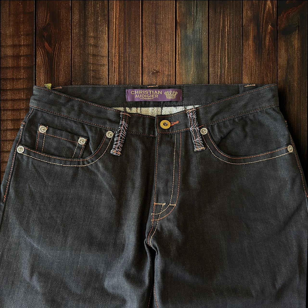 (W33 L32) Christian Audigier Jeans