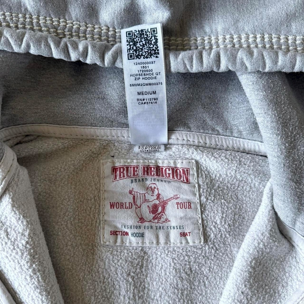 (size m) true religion hoodie