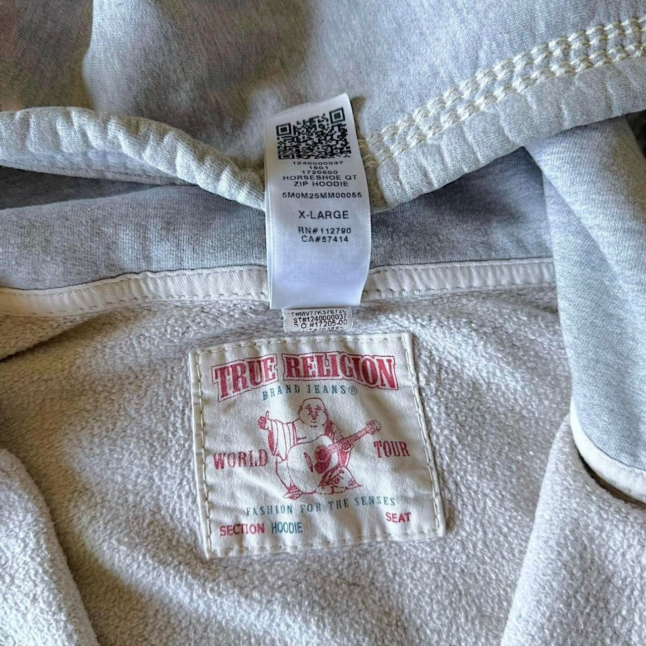 (size xl) true religion hoodie