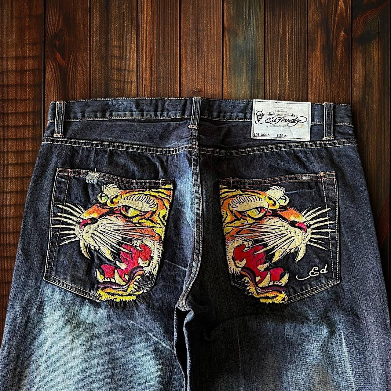(W36 L32) Ed Hardy Jeans