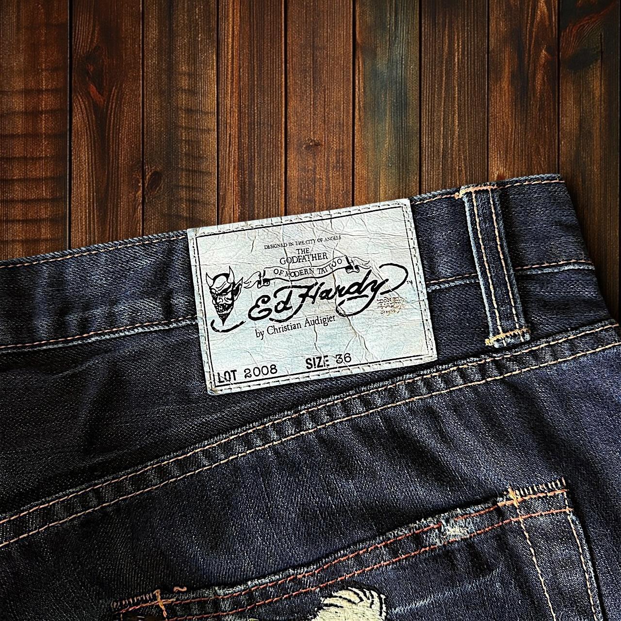 (W36 L32) Ed Hardy Jeans