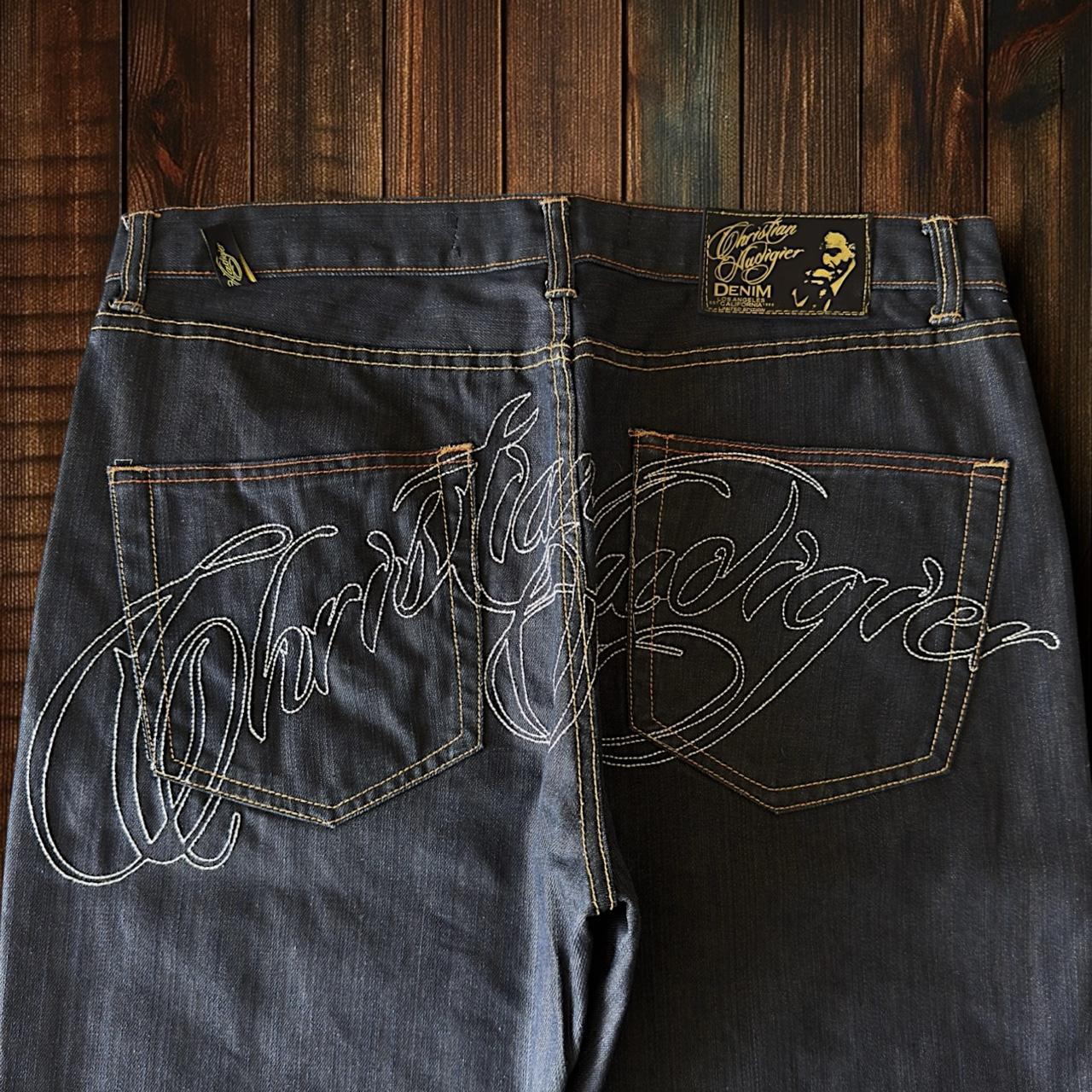 (W36 L32) Christian Audigier Jeans